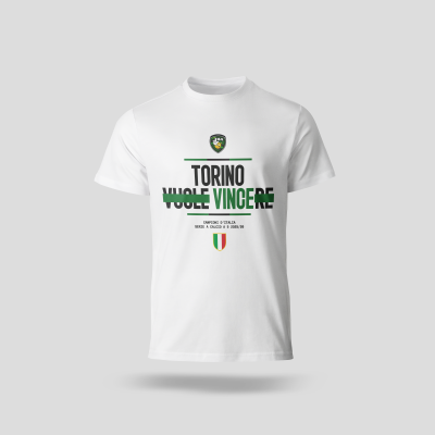 T-Shirt "Torino Vince" Campioni d'Italia 2026