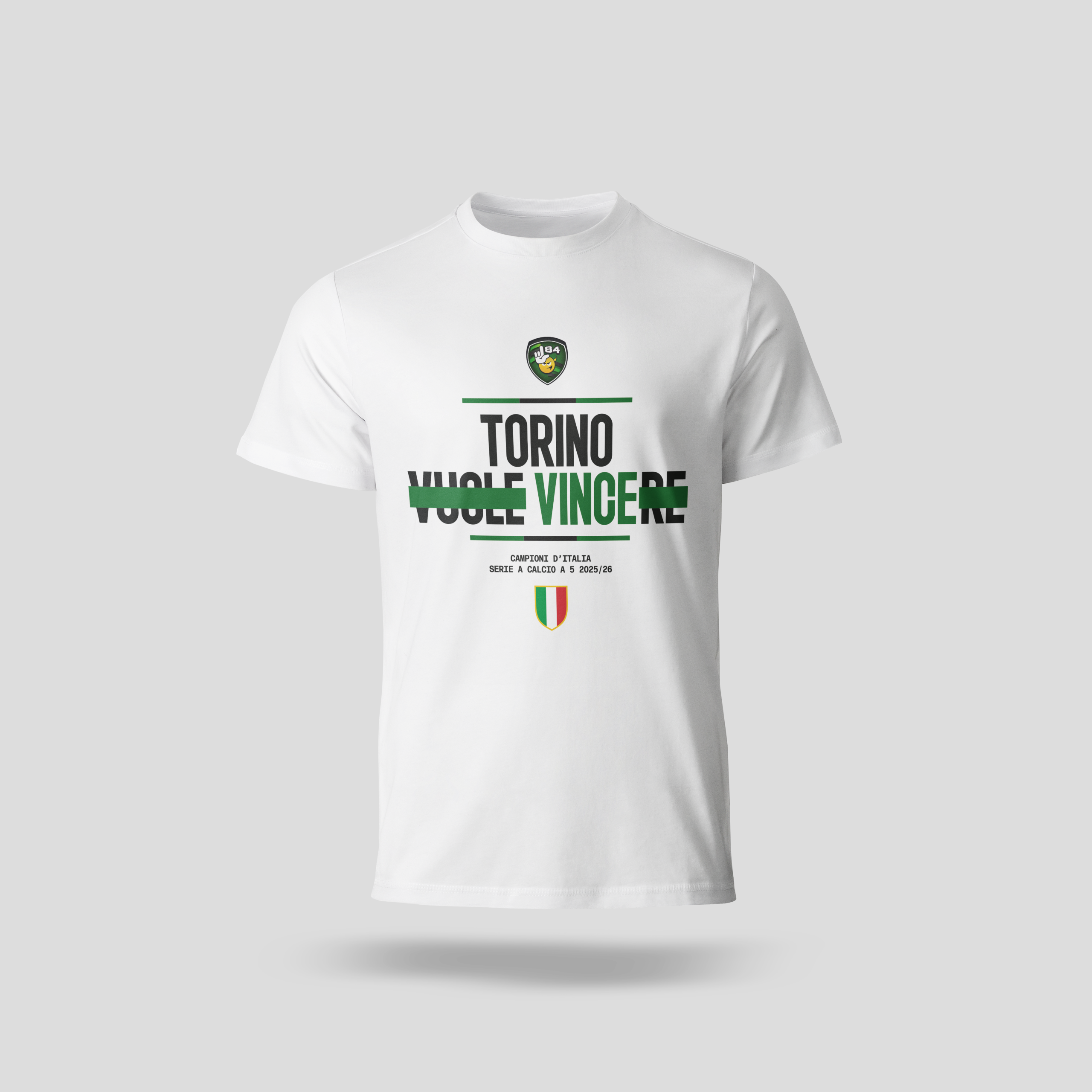 T-Shirt "Torino Vince" Campioni d'Italia 2026 - immagine 1